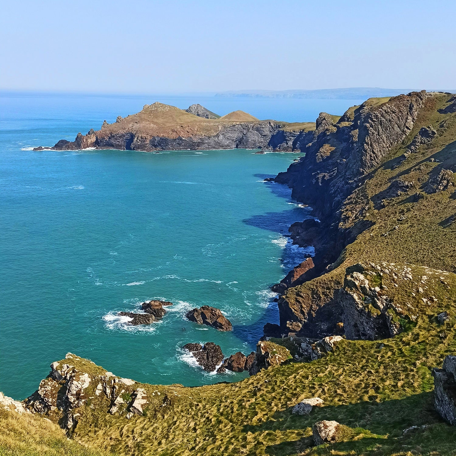 Cornwall Coastline. UK