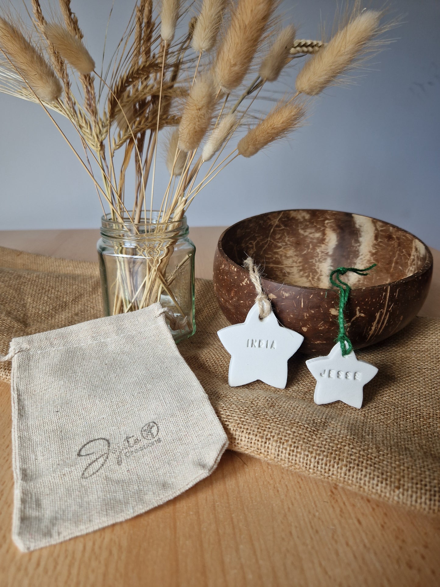Personalised Clay Star