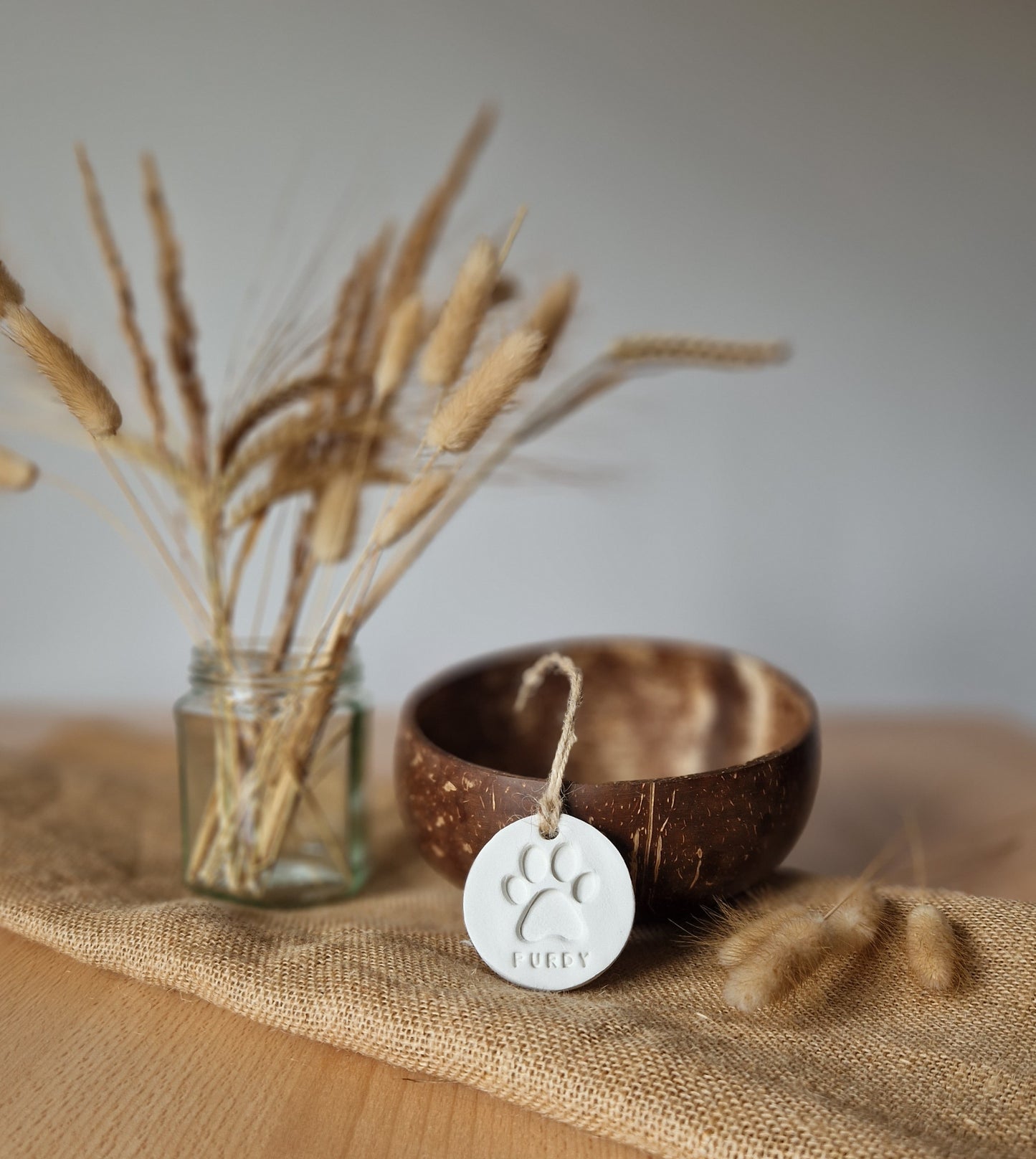Personalised Clay Paw Print
