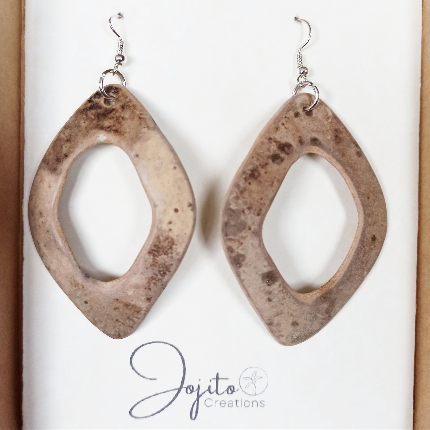Handcrafted Gourd Earrings Natural Jewellery