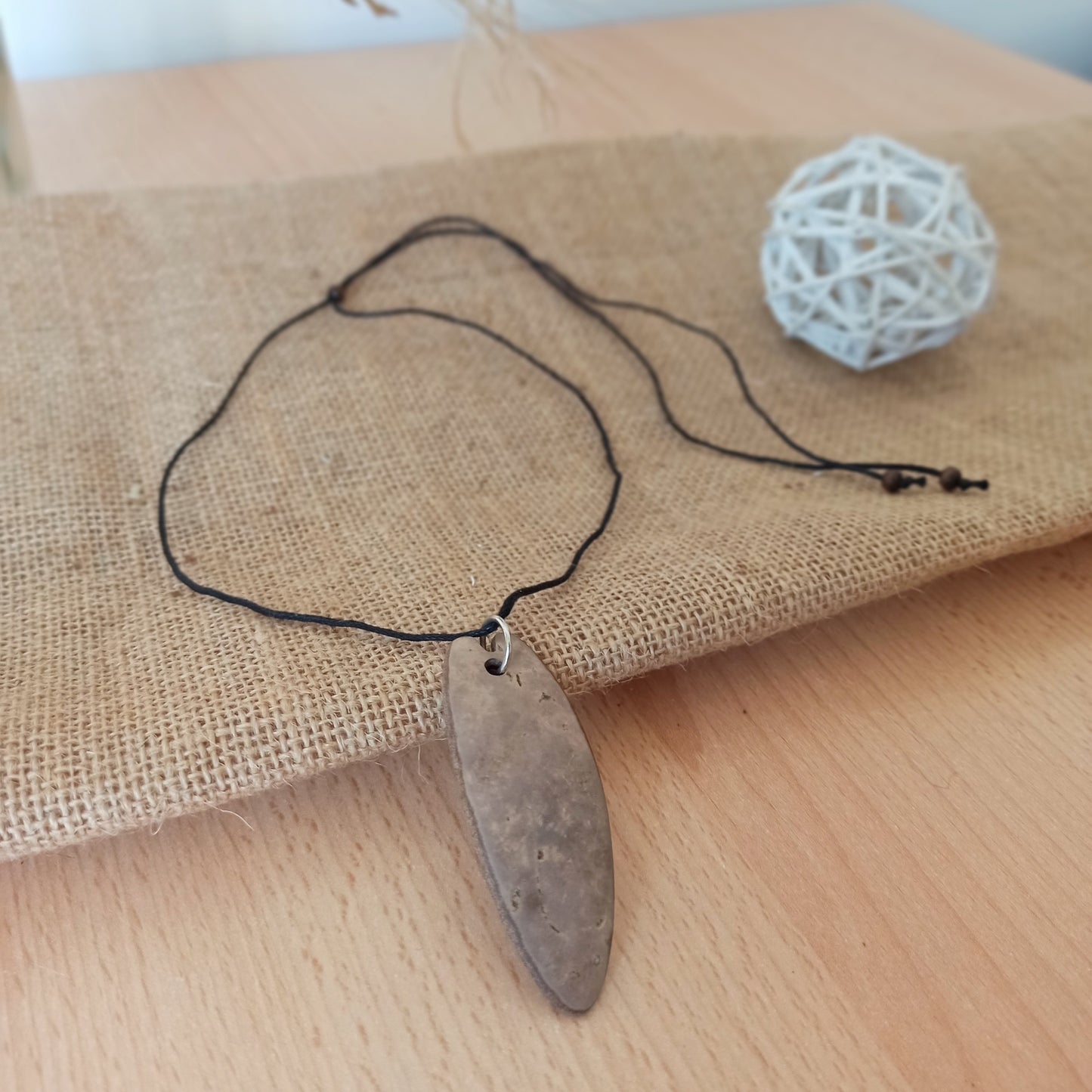Gourd Natural Surfboard Unisex Pendant