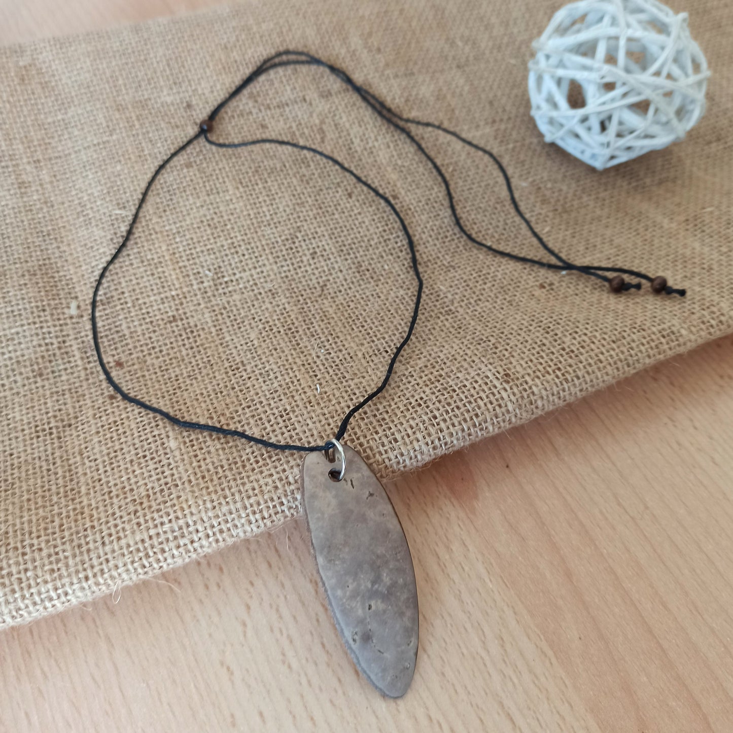 Gourd Natural Surfboard Unisex Pendant