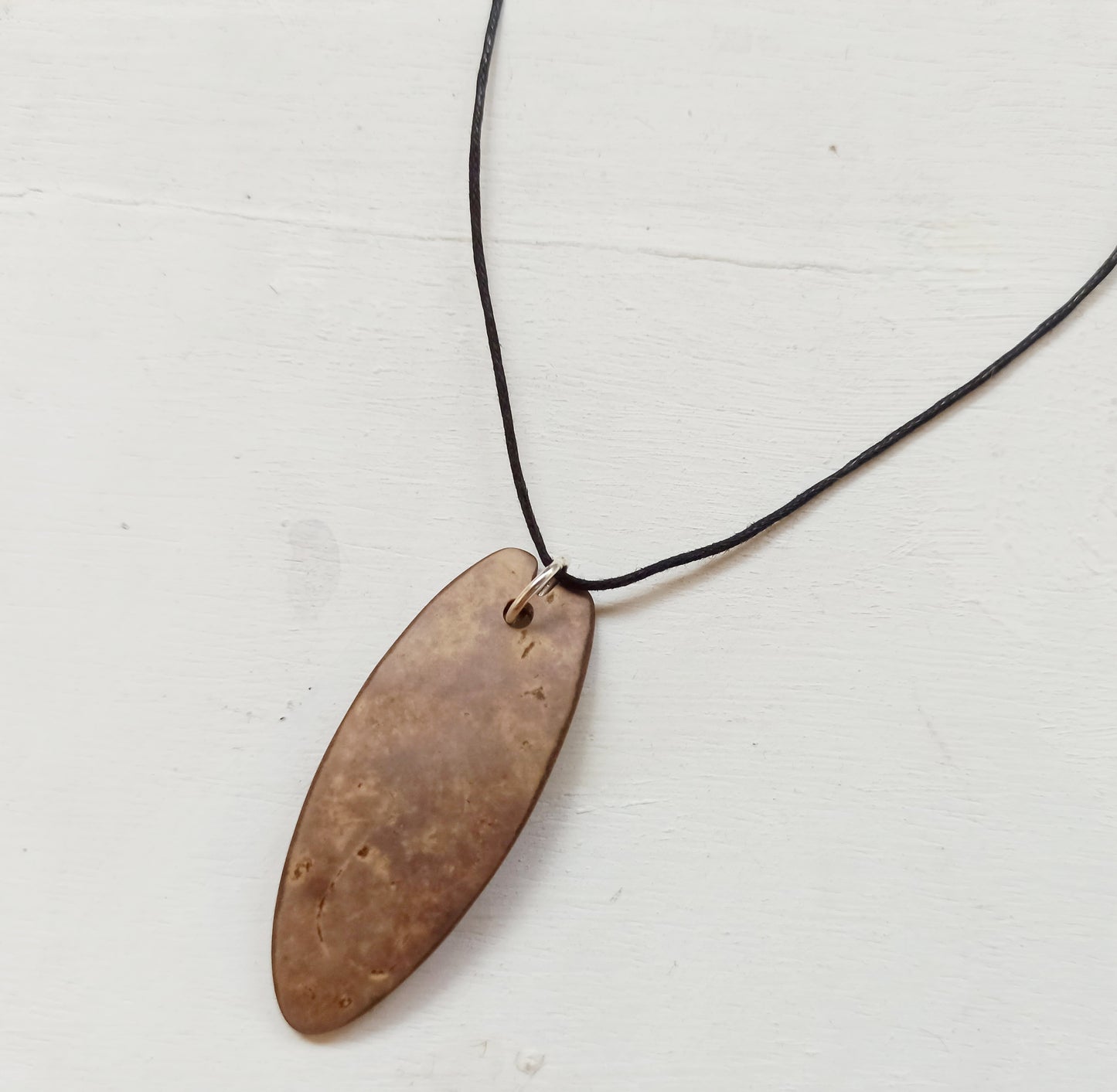 Gourd Natural Surfboard Unisex Pendant