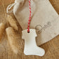 Clay Stocking Christmas Decorations