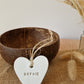 Personalised Clay Heart