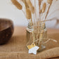 Clay Star Gold Decoration 