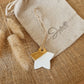 Clay Star Gold Decoration 