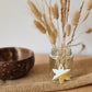 Clay Snowflake Gold Decoration 