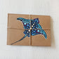 Hand Painted Eagle Ray Card for any occasion, Birthday Card. Personalised Cards