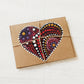 Hand Painted Heart Cards