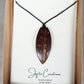 coconut Shell Unisex Surfboard Pendant, Ocean Pendant 