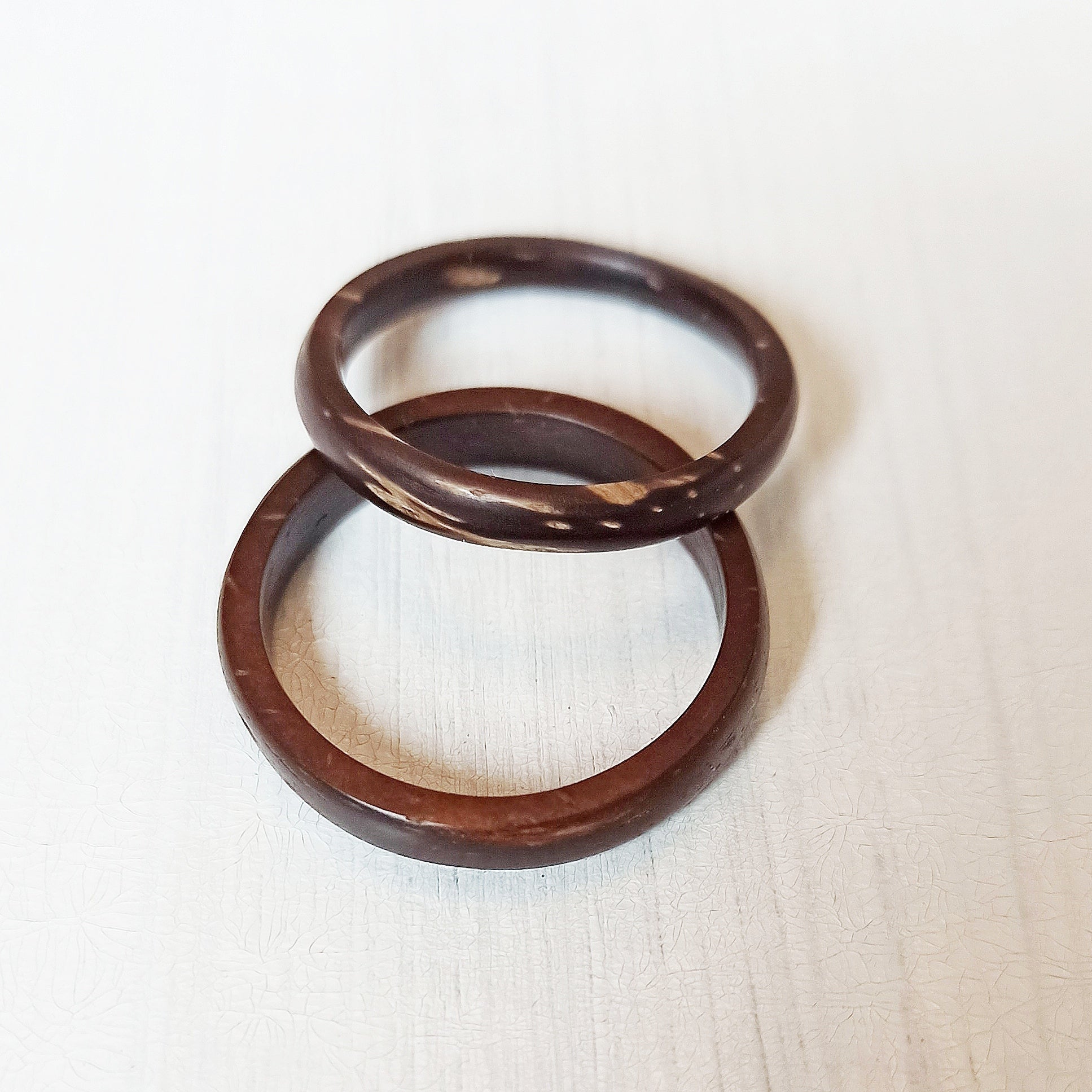 Coconut Shell Band rings, Unisex Rings, Wooden Rings for any occasion, Wedding rings, anniversary rings