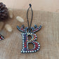 Antler Letters Christmas Decorations