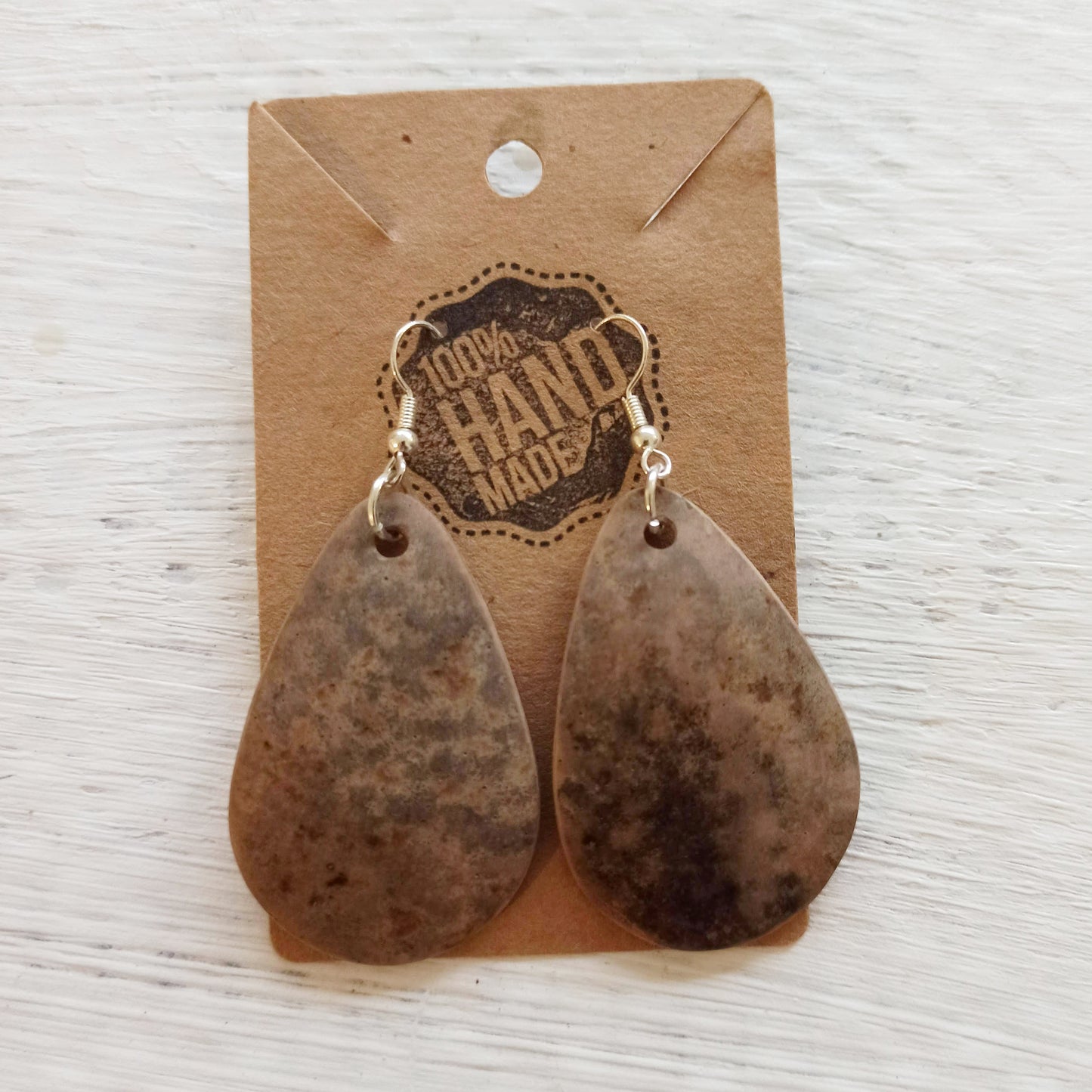 Gourd Teardrop Earrings