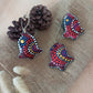 Hand Painted Gourd Bells Set of 3