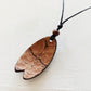 coconut Shell Unisex Surfboard Pendant, Ocean Pendant 