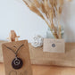 Wave Coconut Shell Pendant Necklace, his and Hers Pendants, Eco Friendly Jewellery 