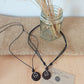 Wave Coconut Shell Pendant Necklace, his and Hers Pendants, Eco Friendly Jewellery 