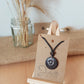 Wave Coconut Shell Pendant Necklace, his and Hers Pendants, Eco Friendly Jewellery 