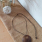 Gourd Natural Pendant Necklace Jojito Creations