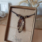 Leaf Coconut Shell Pendant Wood Unisex Necklace